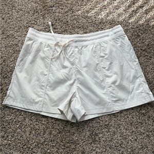 Avia Women's White Athletic Shorts Plus Size Summer